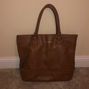 Brown Leather Lucky Brand Tote bag